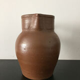 Handmade pottery jug pot