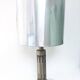 Vintage lamp 70's brushed aluminium design