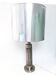Vintage lamp 70's brushed aluminium design