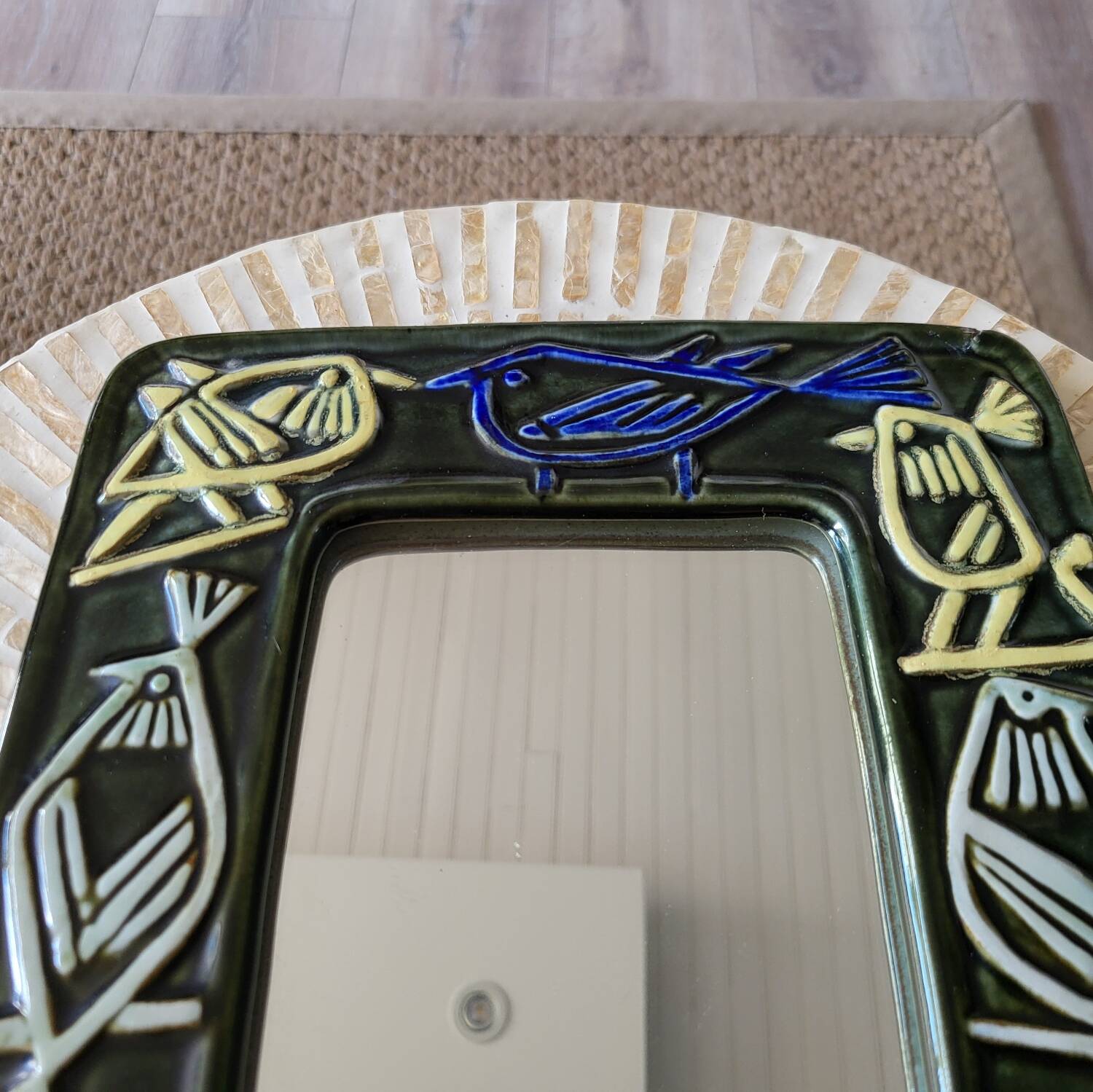 Lisa Larson Harlequin Series 3 Ceramic Mirror