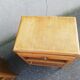 Pair of modernist wooden bedside tables