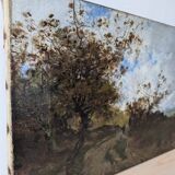 Peinture ancienne de paysage