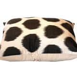 Black ivory Silk Spotted Cushion Cover