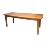 Table to eat solid blond oak oblong shape