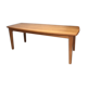 Table to eat solid blond oak oblong shape