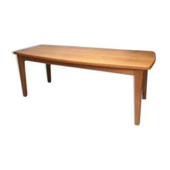 Table to eat solid blond oak oblong shape