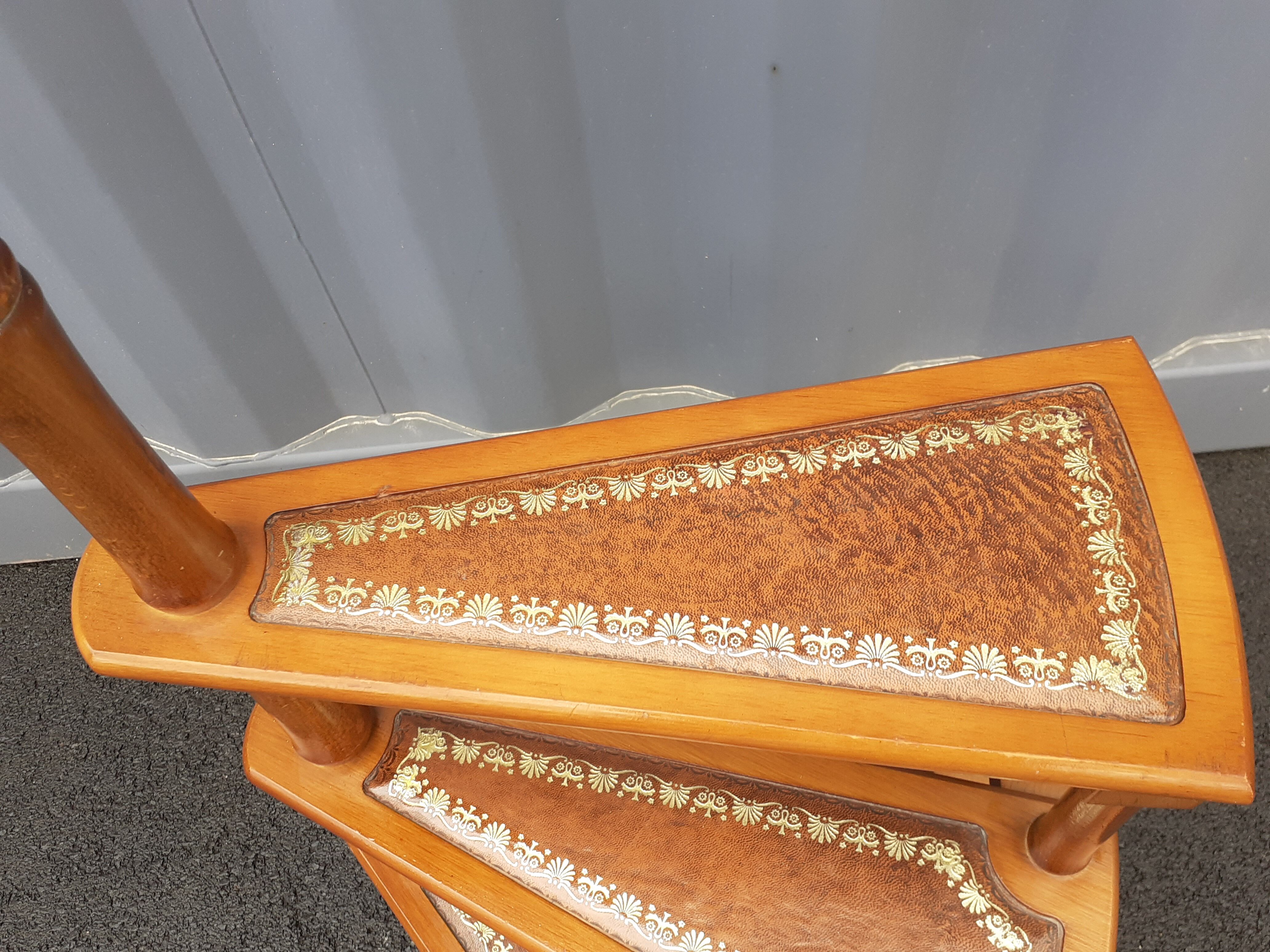 Ancient library staircase