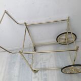 Déserte avec plateaux en verre miroir
