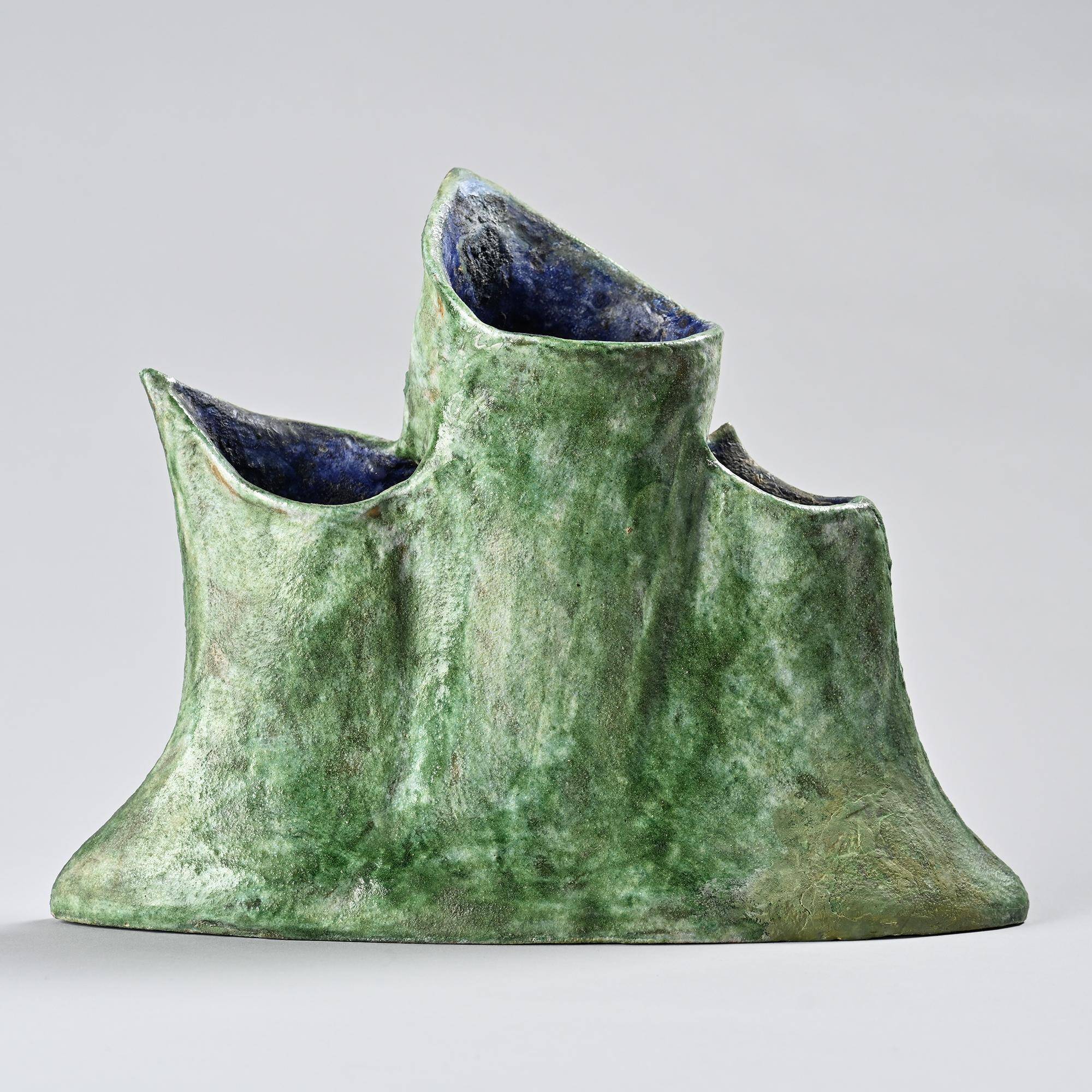 Unique piece, vase by Beatrice Cenci, Italy, circa 1960.