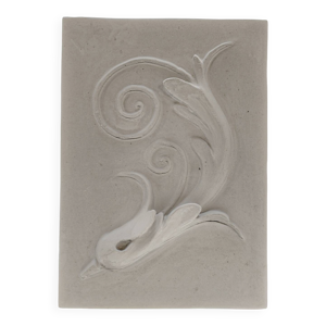 Bas-relief en plâtre