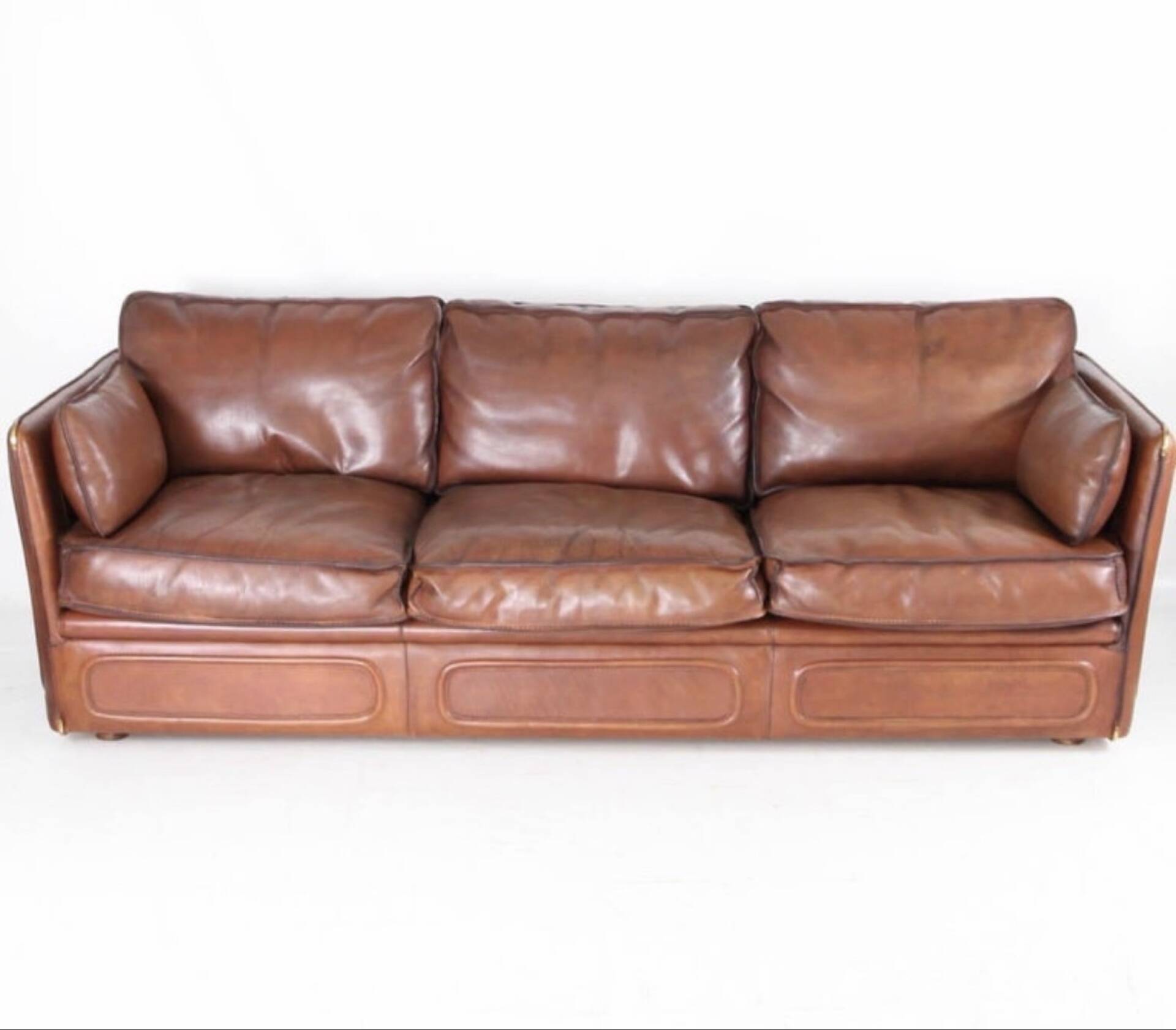 Canapé cuir 3 places Roche Bobois