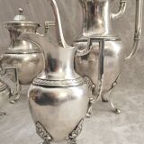 Tea & coffee service pieces jugendstil wmf 1910 art nouveau plaqué silver