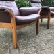 Pair of swedish lounge chairs by Soderber