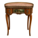 Louis XV style bean desk in marquetry and gilded bronze