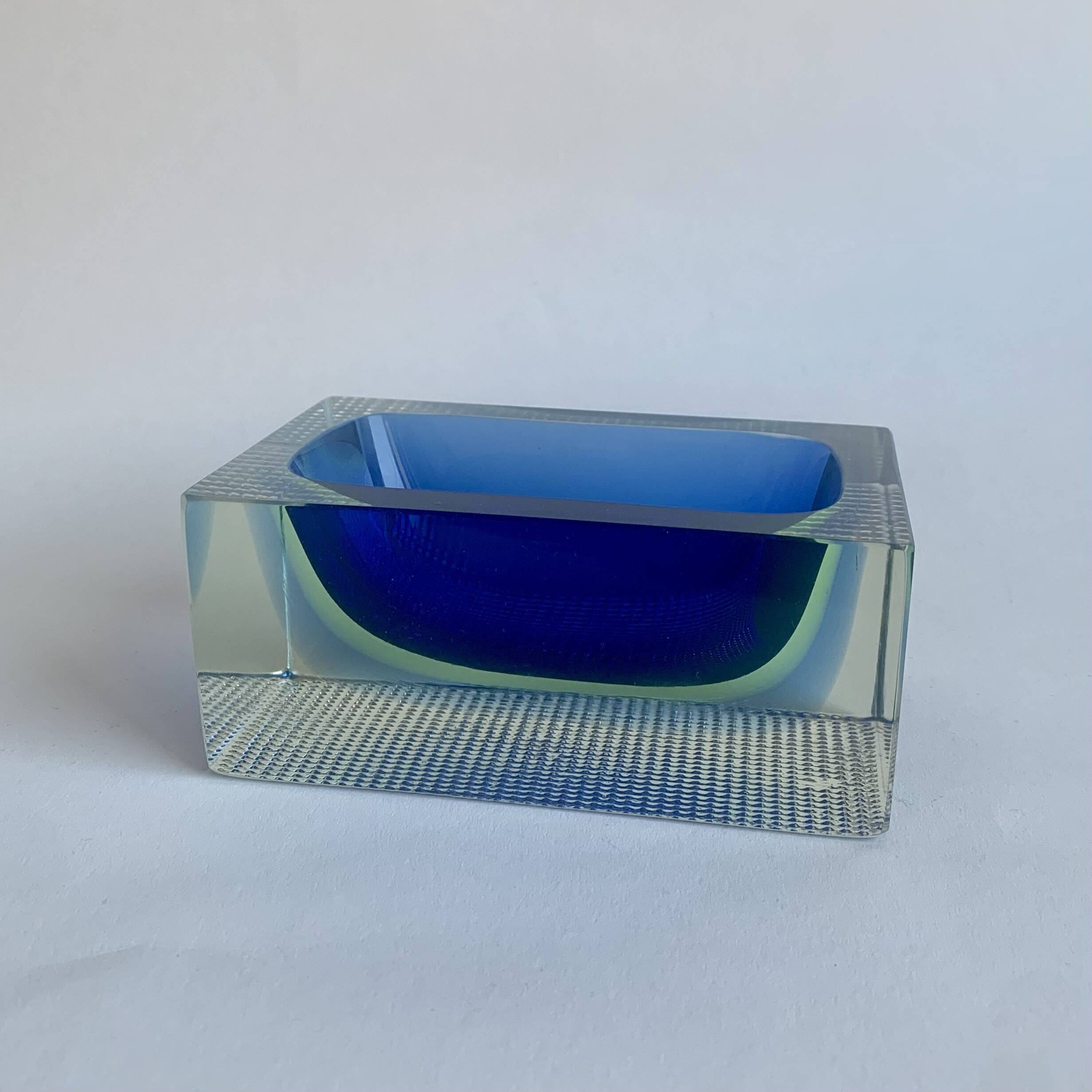 Murano Ashtray by Flavio Poli  1980s