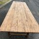 Old folding table