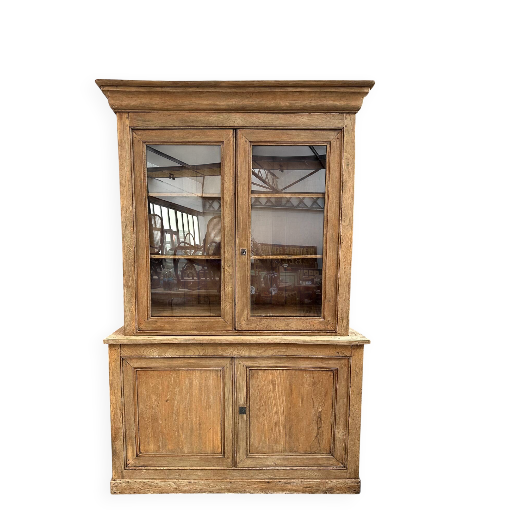 Solid oak dresser, late 19th century