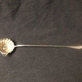 A fine silver-plated Art Nouveau sauce spoon/punch ladle, made by S.F.A.M.,