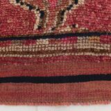 Red Cream Tribal Turkish Runner Rug 88x311Cm SK 18885
