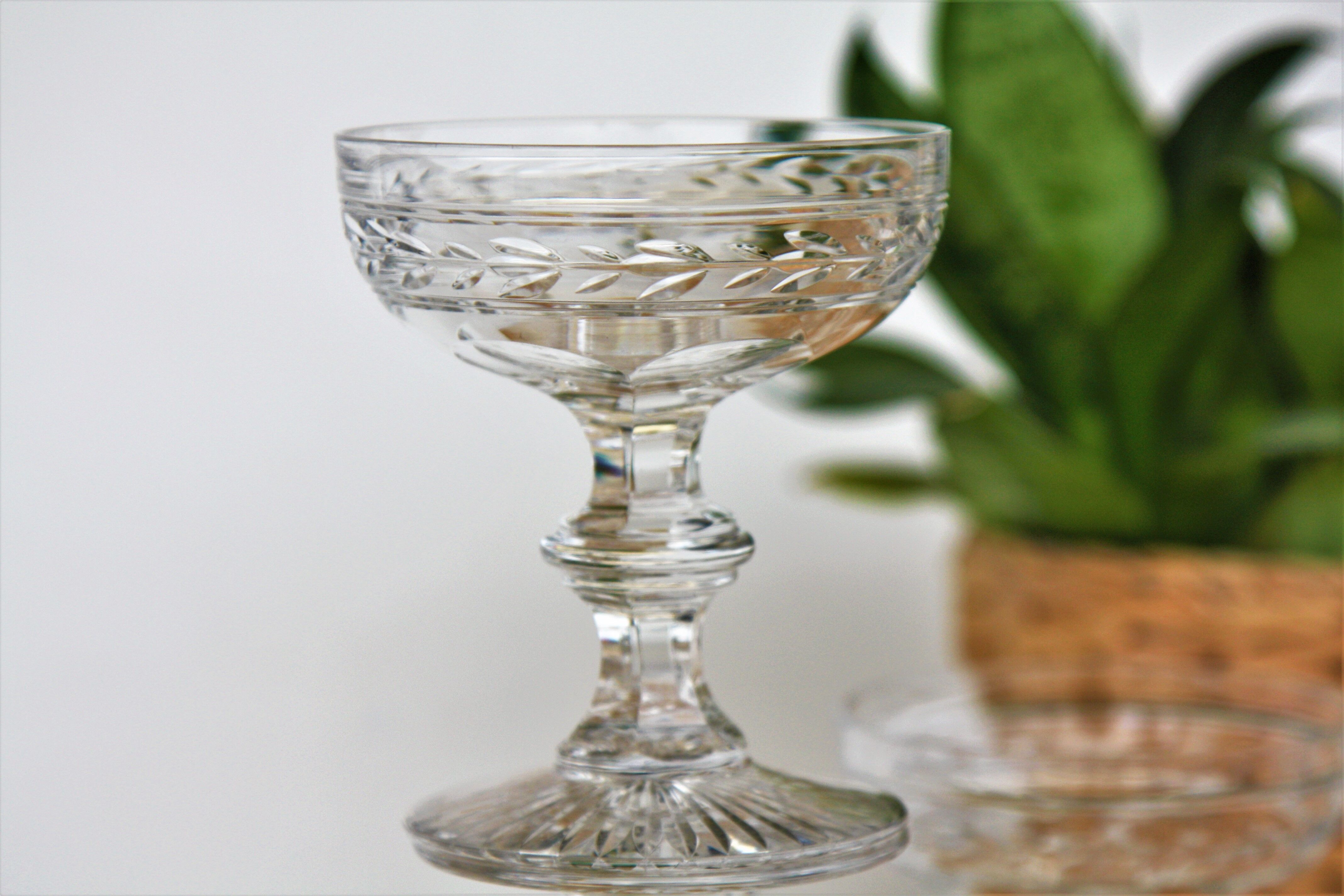 Baccarat jonzac model crystal champagne cup