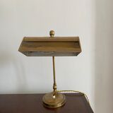 Lampe de bureau en laiton