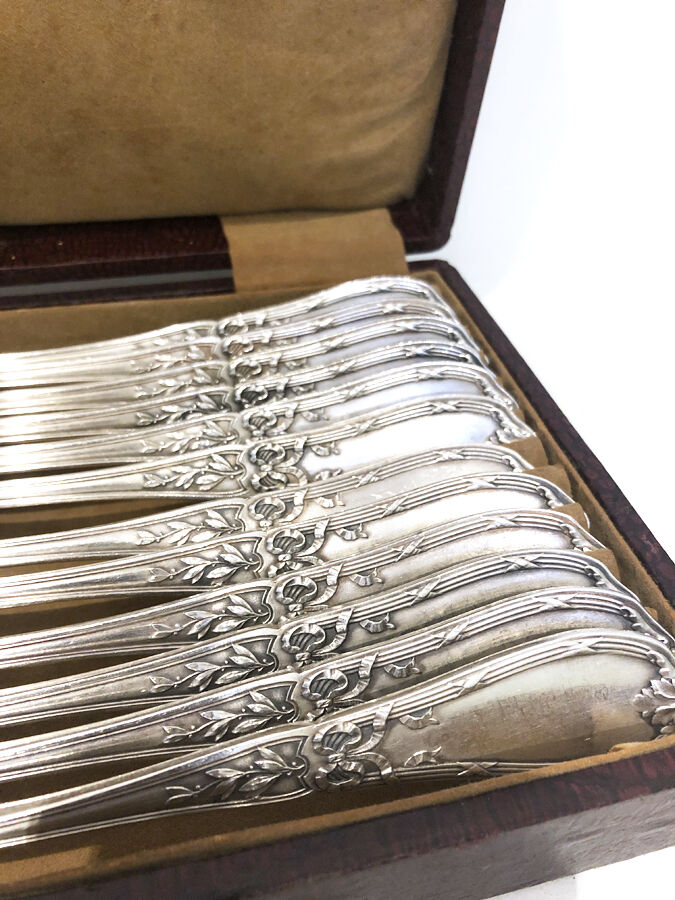 Ménagère décor knot, 1950