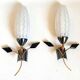 Pair of 1960s wall sconces