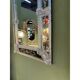Venetian Transparent Hand-Carved Glass Wall Mirror