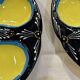 Oyster service in Quimper pottery from the 1950s.