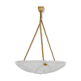 Hnaging calysque Art Deco 1 Degué style glass fire