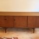 Scandinavian teak enfilade from the 1960s.