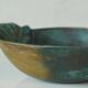 Patinated bronze cup, early 20th century