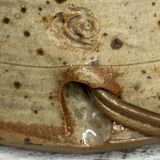 Vintage stoneware lamp base