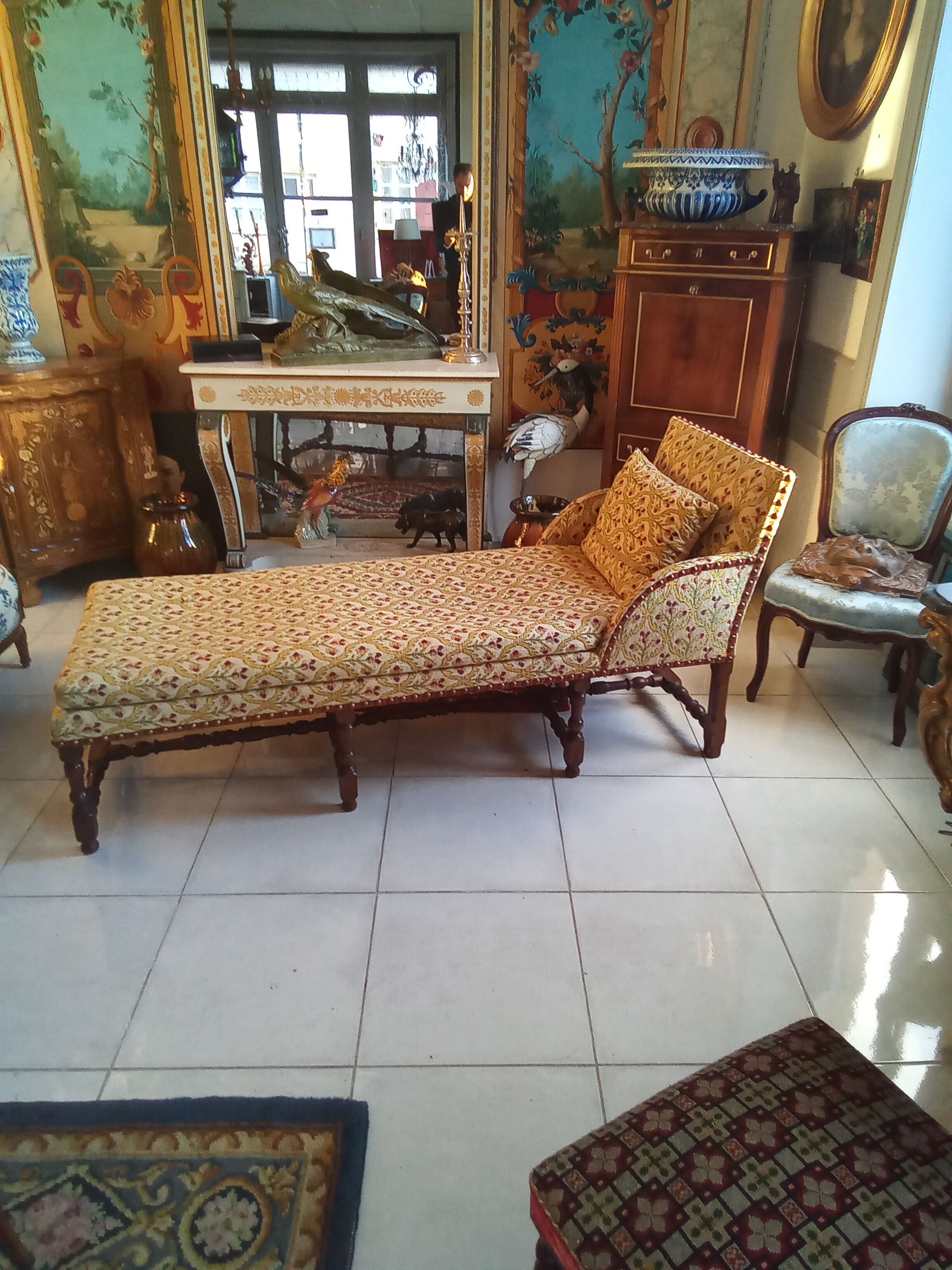 Deck chair, daybed