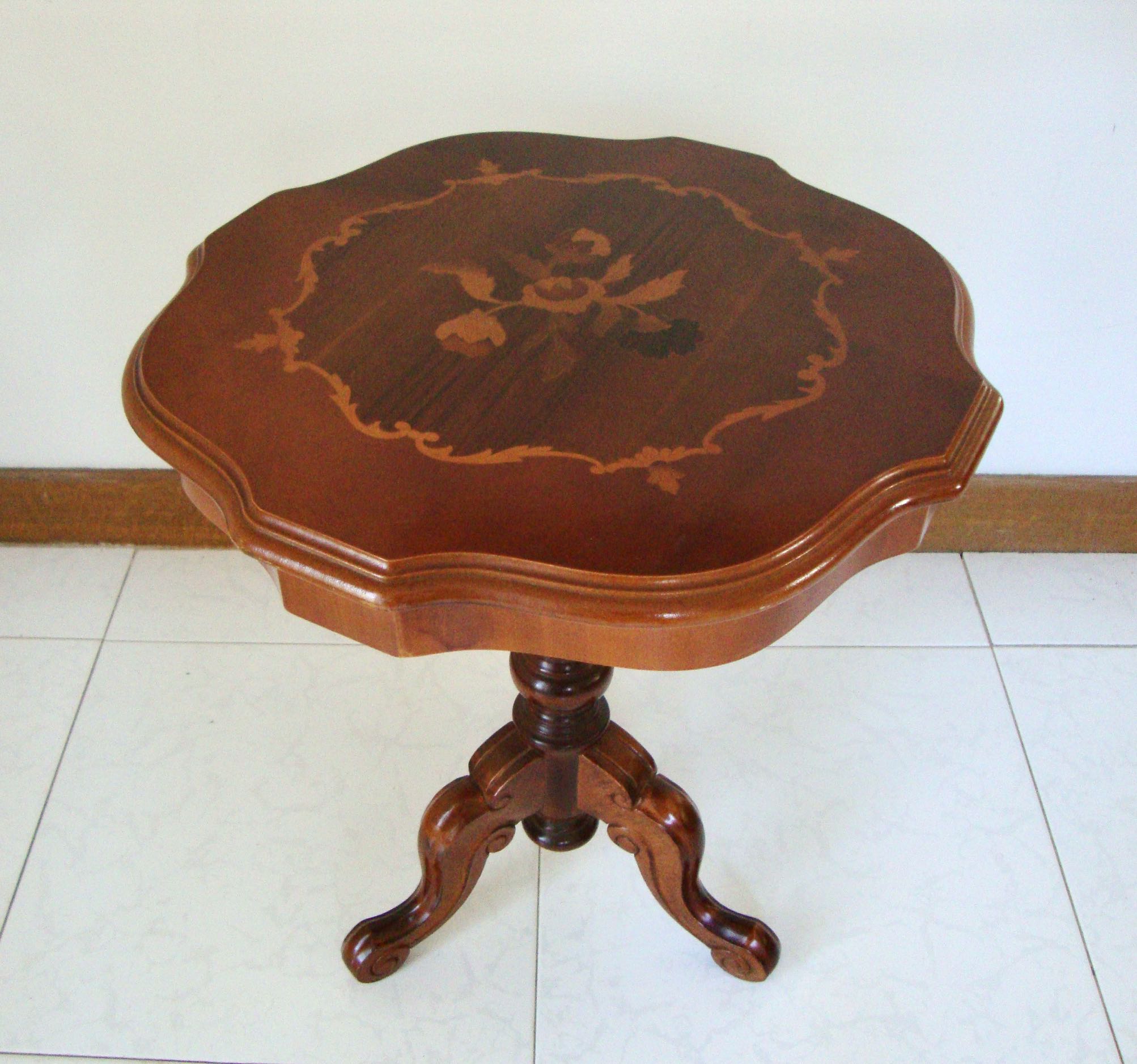 Guerin in cherry and marquetry