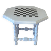 coffee table with chessboard