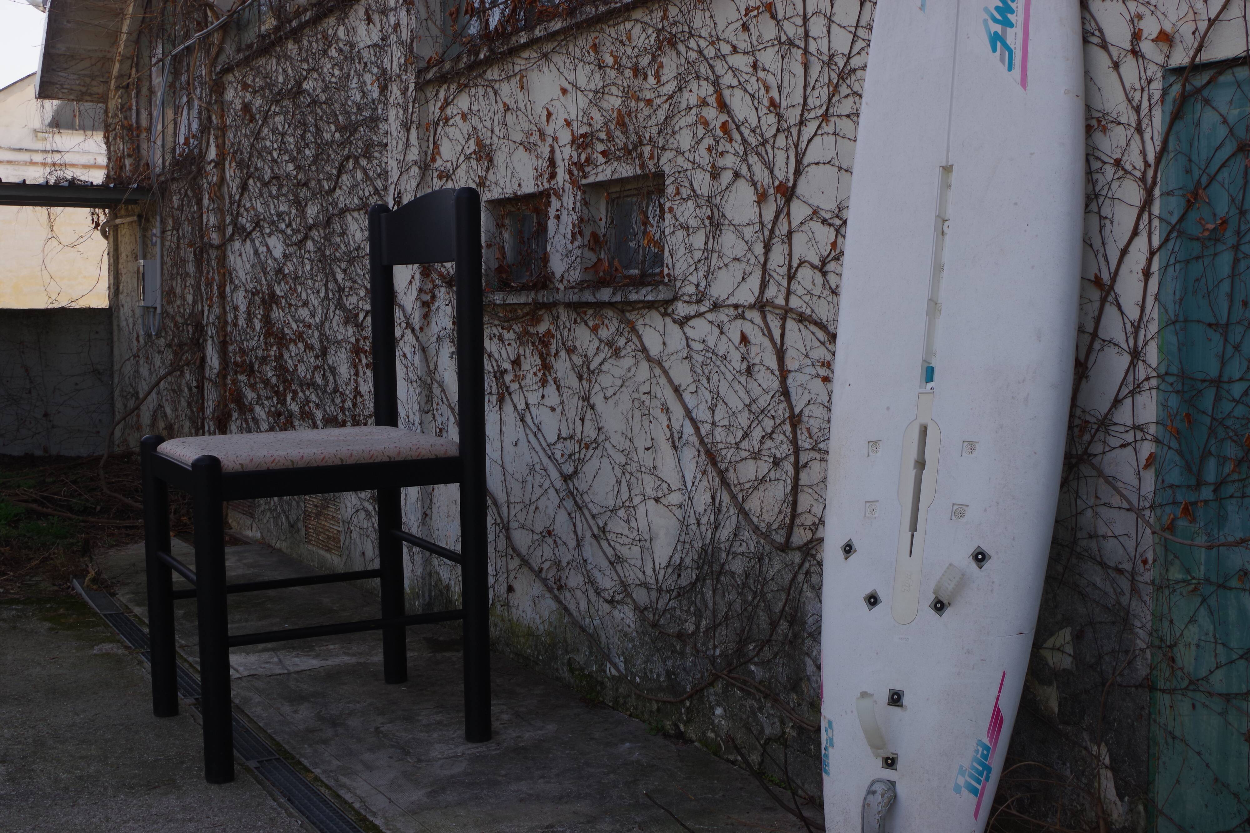 Handcrafted chair, 1980s