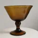 Blown glass salad bowl from the glassworks of Biot.