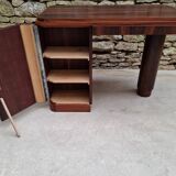 Art Deco Desk in Macassar Ebony