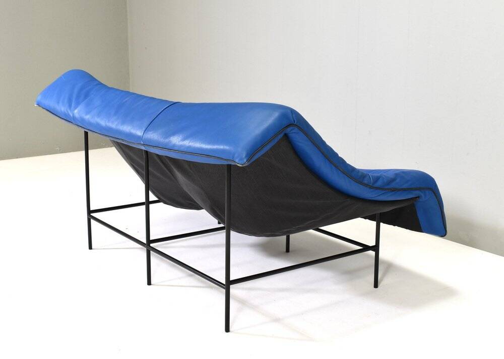Butterfly sofa in leather by Gerard Van Den Berg for Montis, Netherlands, 1980s