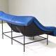 Butterfly sofa in leather by Gerard Van Den Berg for Montis, Netherlands, 1980s