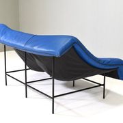 Butterfly sofa in leather by Gerard Van Den Berg for Montis, Netherlands, 1980s