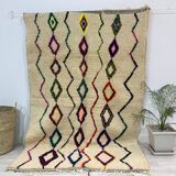 Handmade Moroccan Berber carpet 240 x 153 CM