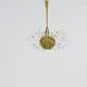Lustre Bakalowits Miracle Sputnik in brass with crystal glass rods, 1960s