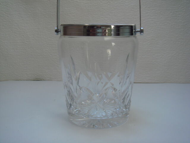 Crystal ice bucket
