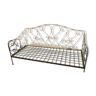 Wrought iron bench Paragraph