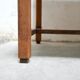 Vintage wooden farmhouse dining table