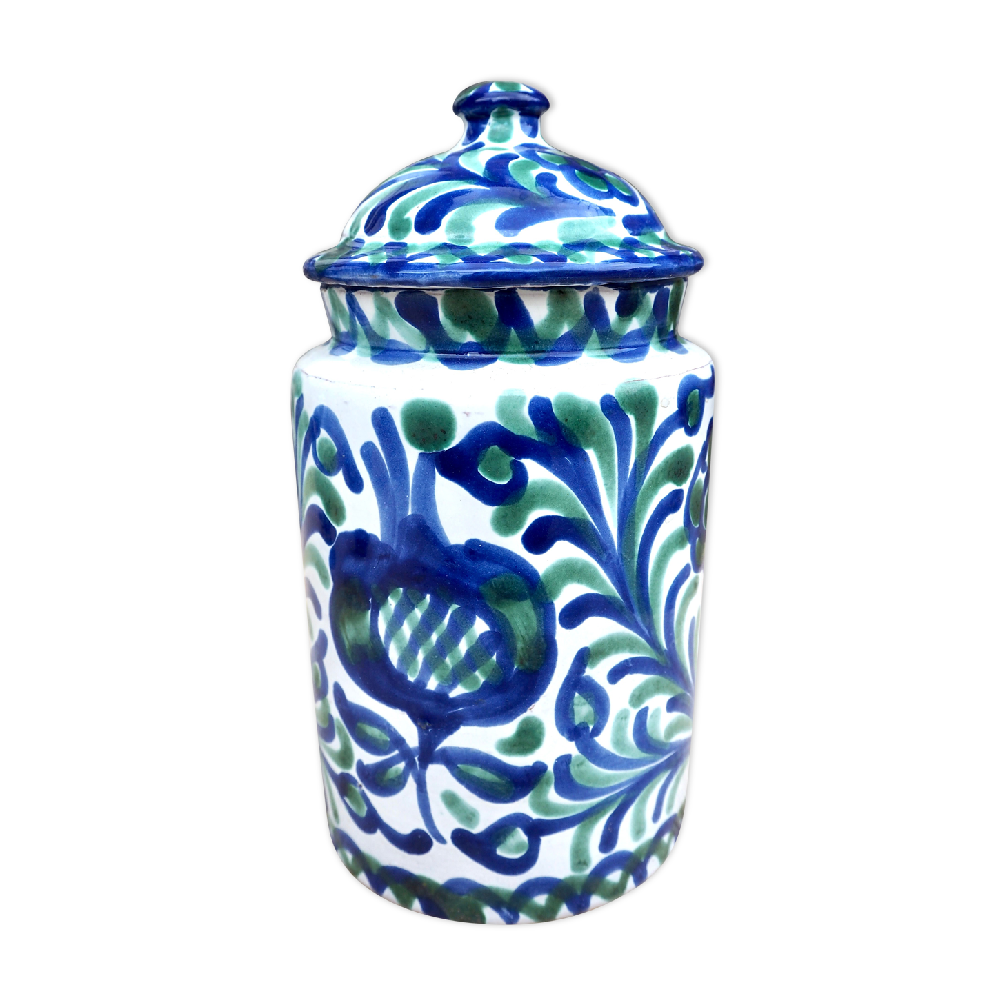 Spanish ceramic pot, 70s