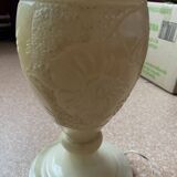 Alabaster lamp base