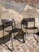 2 chaises italiennes Full Métal - 1980